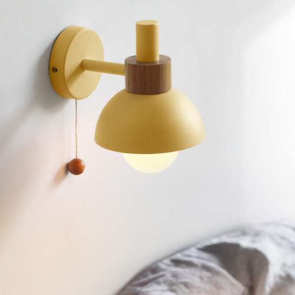 Nordic Macaron Globe 1-Light Wall Sconce Lamp - Image 6