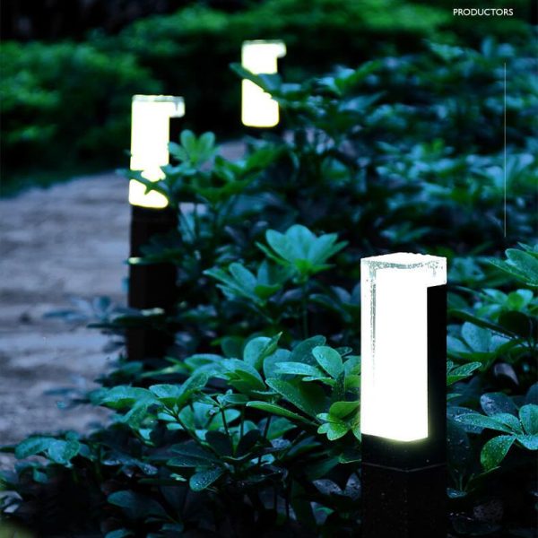 Lawn Light Column Acrylic LED Outdoor Waterproof Garden Light - Image 2