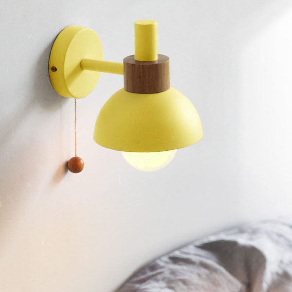 Nordic Macaron Globe 1-Light Wall Sconce Lamp - Image 7
