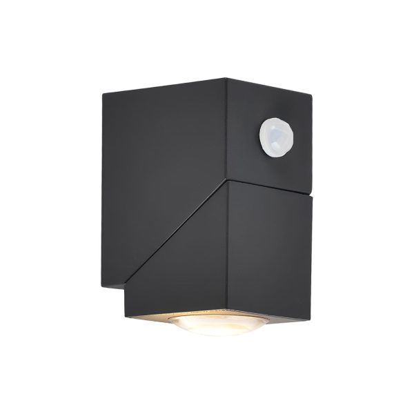Adjustable Up and Down Light Motion Sensor Waterproof Black Wall Lamp - Image 10