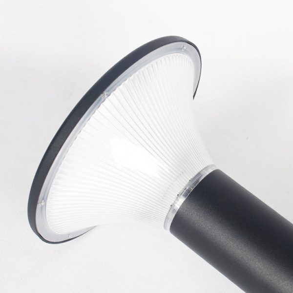 Modern Minimalist Waterproof Solar Round Square Ground Plug PC Aluminum LED Outdoor Light For Garden - Image 9