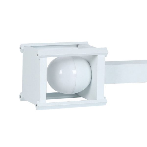 Outdoor Waterproof White Square Cage LED Patio Lawn Landscape Light - Image 7