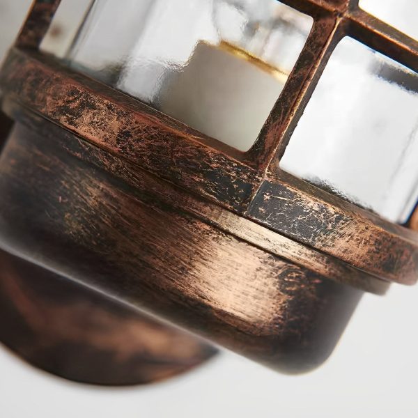 Retro Cage Shape LED 4w Waterproof American-style Outdoor Wall Lamp - Image 11