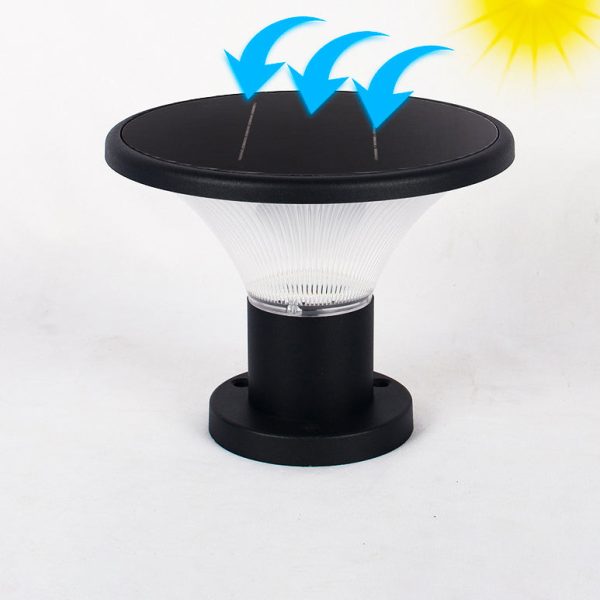 Modern Minimalist Waterproof Solar Round Square Ground Plug PC Aluminum LED Outdoor Light For Garden - Image 10