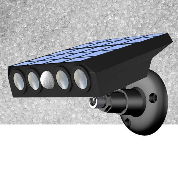 Modern Solar Human Sensor Waterproof Outdoor LED Wall Light - Image 6