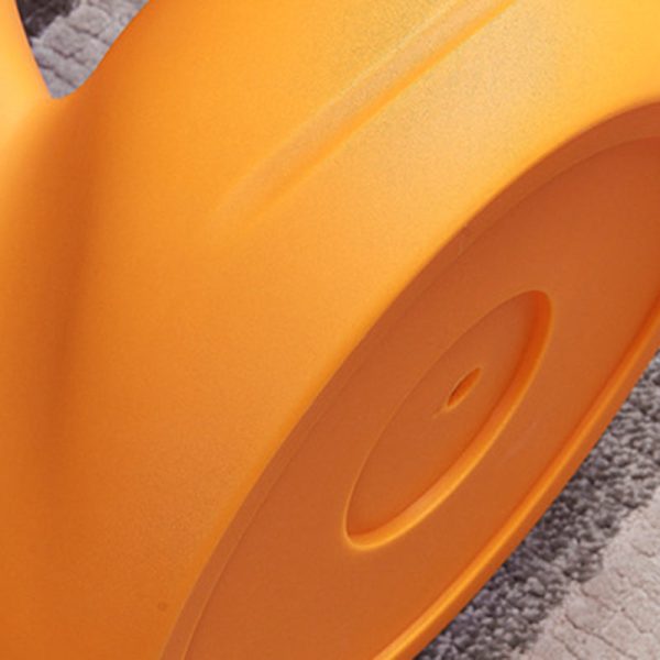 Contemporary Creative Plastic Tray Top Swan Shape Base End Table For Living Room - Image 6