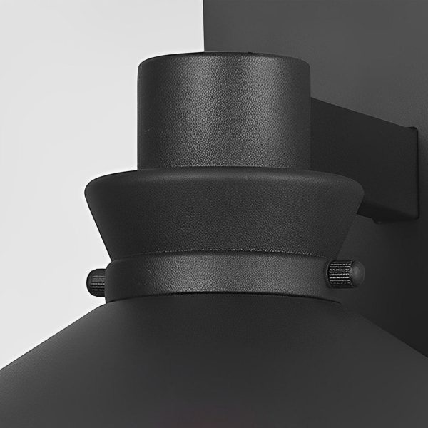 Minimalist Waterproof Black European-style Wall Lamp Exterior Lights - Image 12