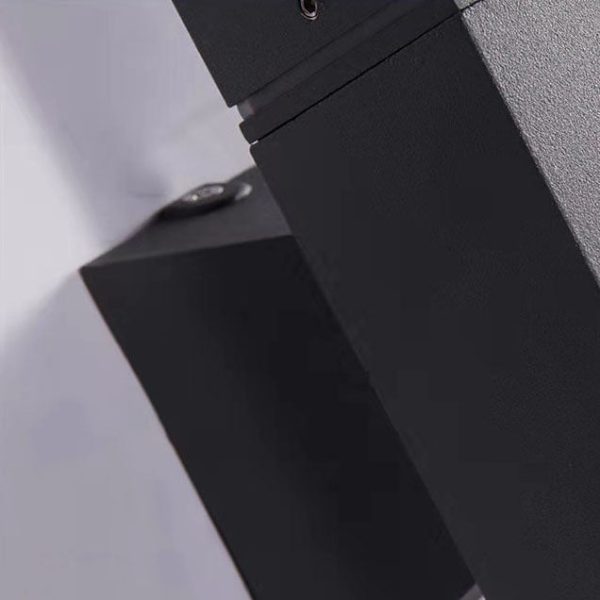 Outdoor Modern Waterproof Rectangular Column LED Wall Sconce Lamp - Image 14