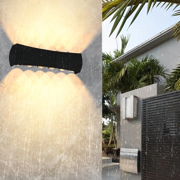 Outdoor Up Down Light LED Waterproof Exterior Aluminum Wall Lights - Image 7