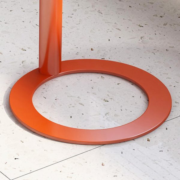 Modern Minimalist Round Metal End Table For Living Room - Image 6