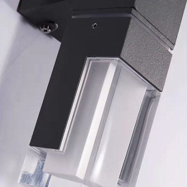 Outdoor Modern Waterproof Rectangular Column LED Wall Sconce Lamp - Image 13
