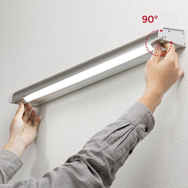 Rectangular Adjustable Waterproof LED Modern Signboard Solar Wall Lamp - Image 14