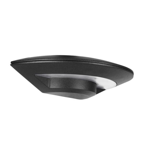 Modern Creative Flying Saucer Round LED Outdoor Waterproof Wall Sconce Lamp - Image 12