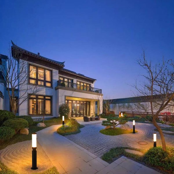 Modern Acrylic Waterproof Creative Lipstick Design LED Outdoor Lawn Floor Lamp - Image 19