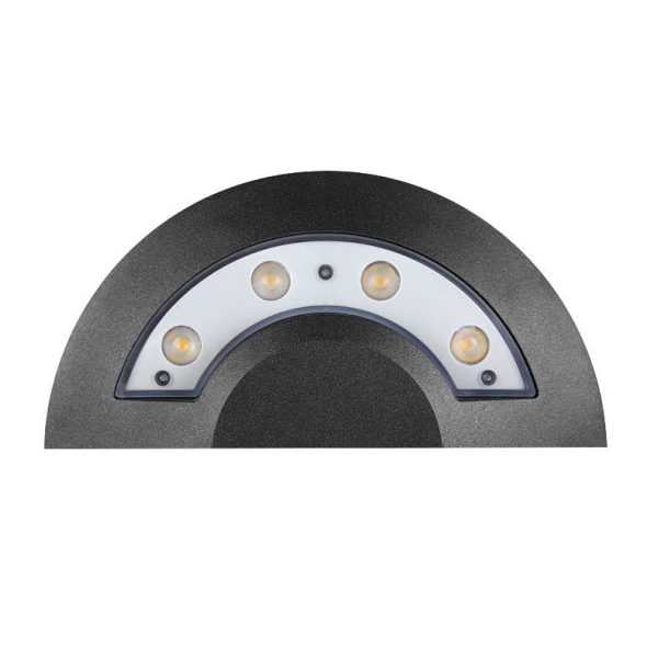 Modern Creative Flying Saucer Round LED Outdoor Waterproof Wall Sconce Lamp - Image 10