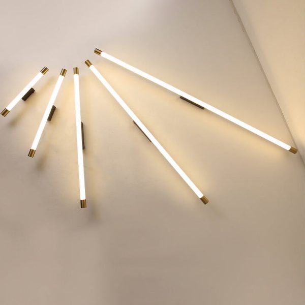 Modern Minimalist Vanity Thin Tube PC LED  Wall Sconce Lamp - Image 5