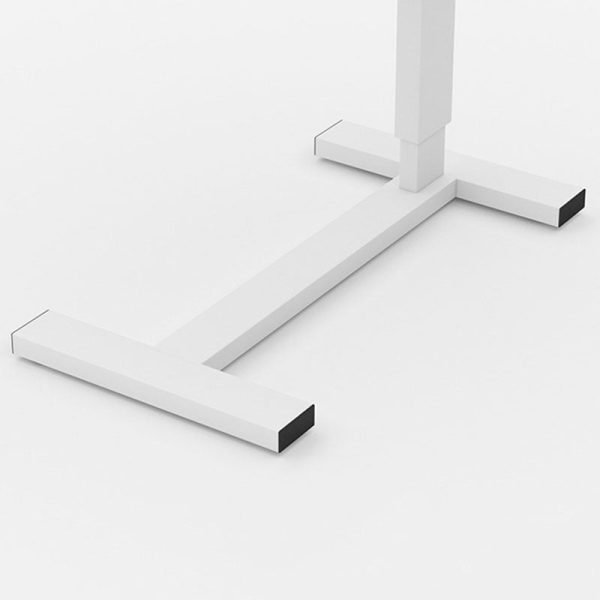 Modern Minimalist Rectangular Wood Metal End Table Foldable For Living Room - Image 16