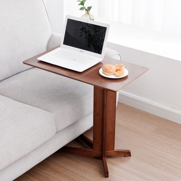Modern Minimalist Square Wood End Table For Living Room - Image 11