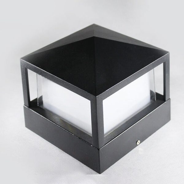 Simple Outdoor Square Aluminum Acrylic Waterproof LED Wall Sconce Lamp - Image 13