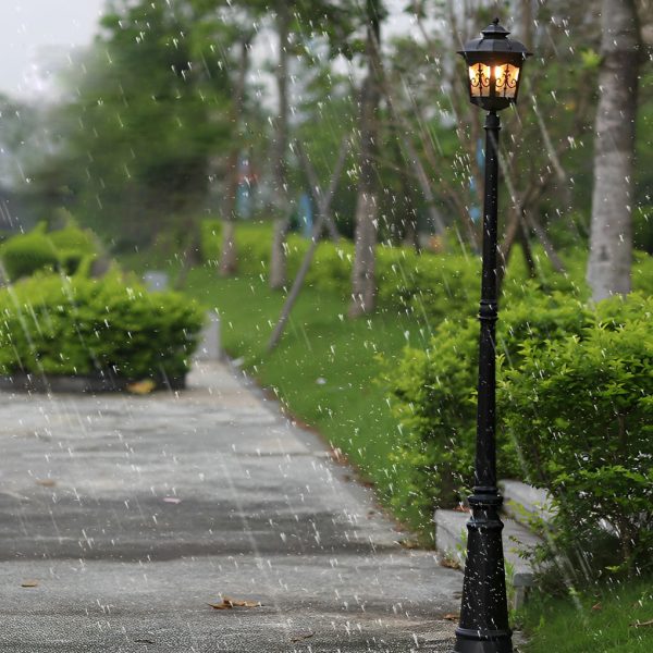 Retro Minimalist LED Waterproof European Style Garden Lamp Post Lights - Image 2