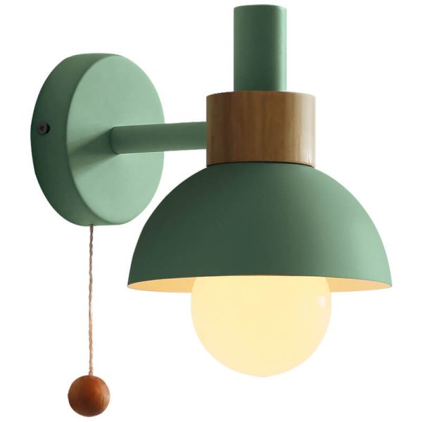 Nordic Macaron Globe 1-Light Wall Sconce Lamp - Image 12