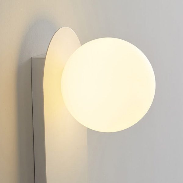 Nordic Minimalist Glass Ring Base 1-Light Wall Sconce Lamp - Image 10
