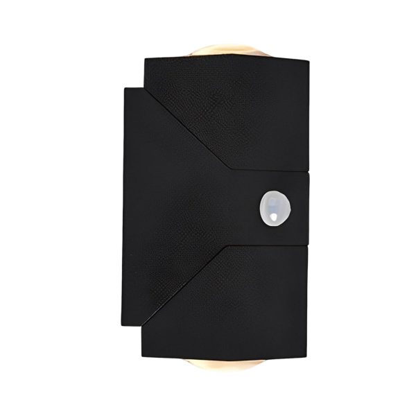 Adjustable Up and Down Light Motion Sensor Waterproof Black Wall Lamp - Image 11