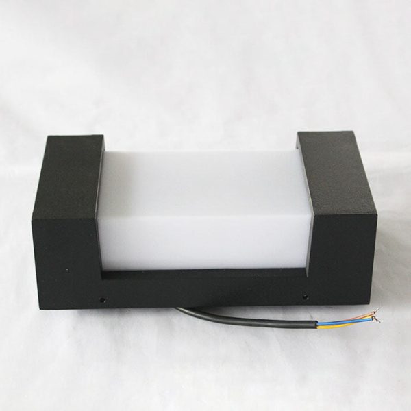 Modern Simple Square Acrylic Outdoor Waterproof LED Wall Sconce Lamp - Image 6