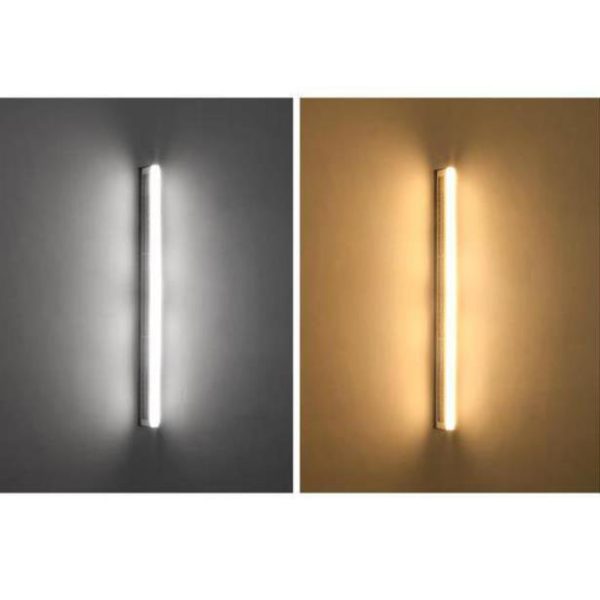 Modern Long Acrylic Solar LED Waterproof Outdoor Garden Wall Light - Image 28