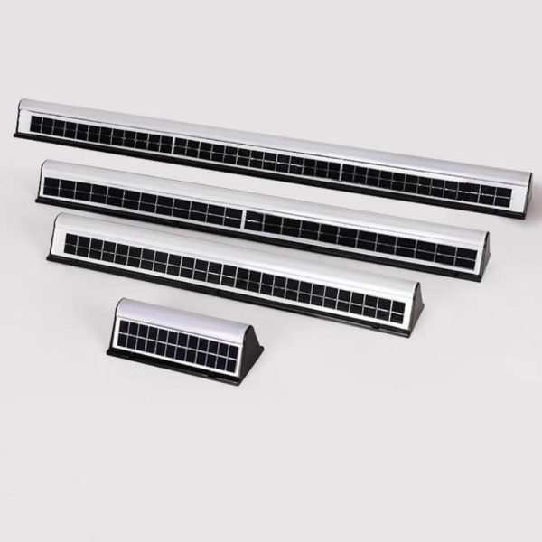 Modern Long Acrylic Solar LED Waterproof Outdoor Garden Wall Light - Image 2
