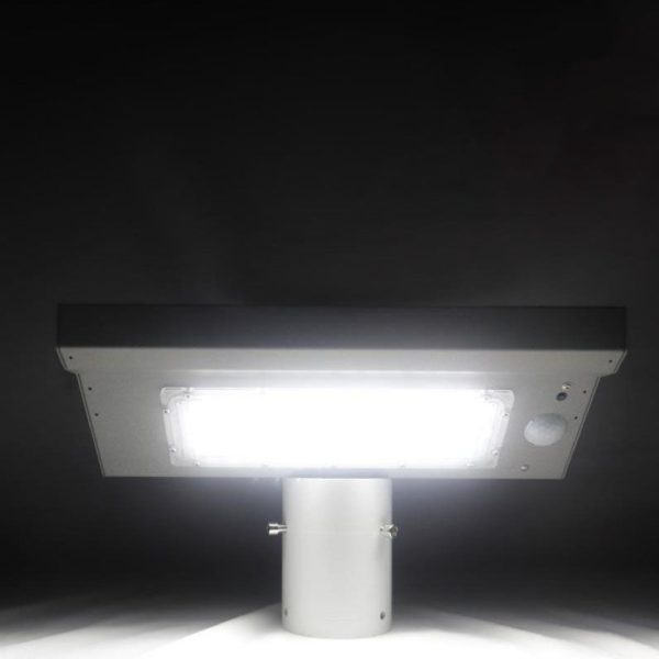 Solar Outdoor Patio Square Plane Body Sensor LED Wall Sconce Lamp - Image 10