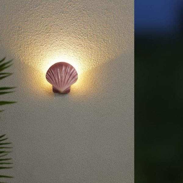 Outdoor Creative Shell Design Aluminum LED Waterproof Wall Sconce Lamp - Image 6