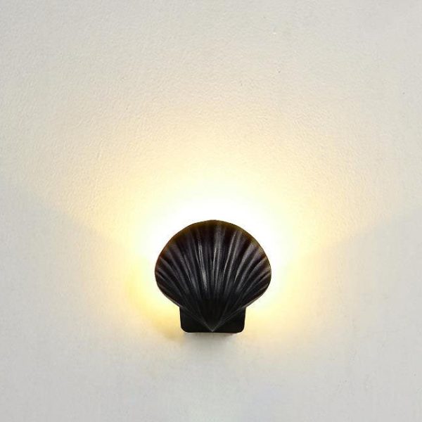 Outdoor Creative Shell Design Aluminum LED Waterproof Wall Sconce Lamp - Image 21