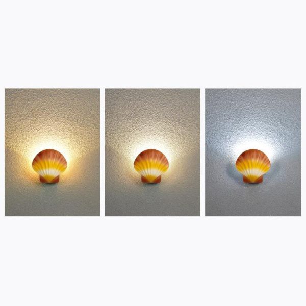 Outdoor Creative Shell Design Aluminum LED Waterproof Wall Sconce Lamp - Image 22