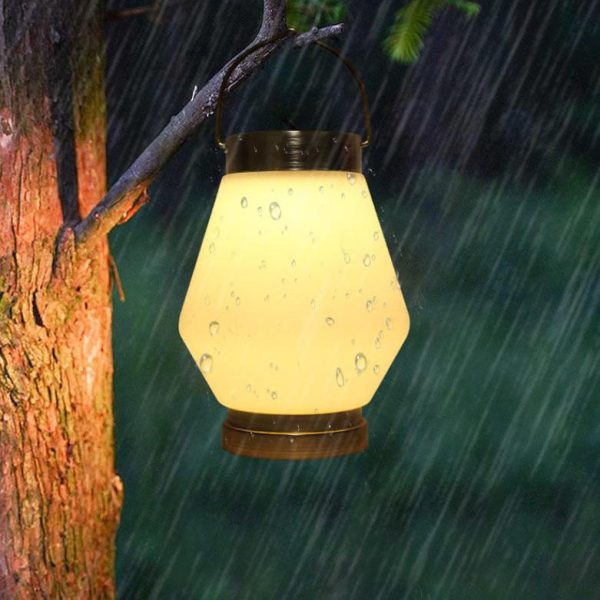 Solar Portable Hardware Polygon Camping LED Outdoor Light - Image 2