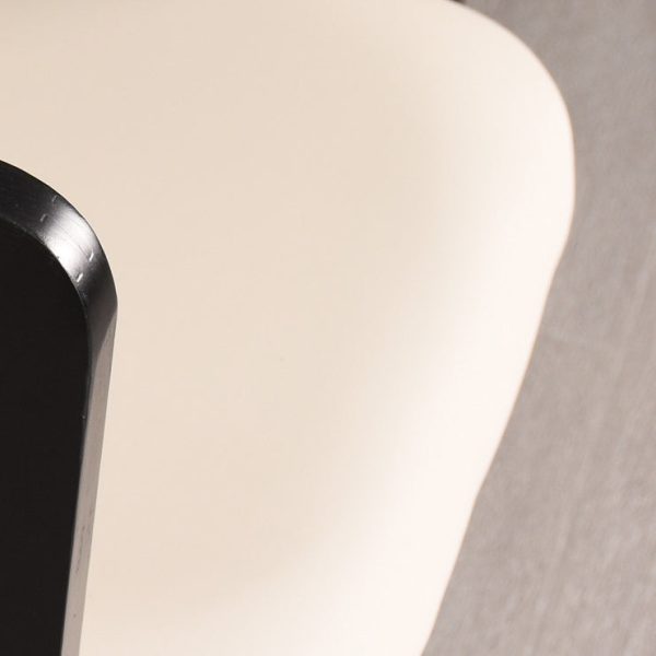 Traditional Chinese Ash Wood Leather Sponge Square Elliptical Dining Chair Backrest Armrest For Dining Room - Image 5
