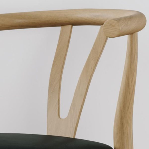 Modern Simplicity Leather Carbon Steel Sponge Square Curved Dining Chair Backrest For Dining Room - Image 7