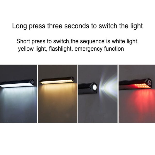 Solar Strip 51 LED Magnetic Outdoor USB Multi-function Waterproof Light - Image 10