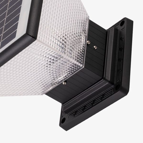 Modern Simplicity Solar Square Round Aluminum Acrylic LED Post Head Light For Garden - Image 10