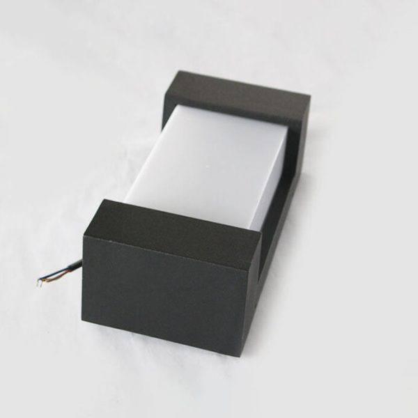 Modern Simple Square Acrylic Outdoor Waterproof LED Wall Sconce Lamp - Image 7