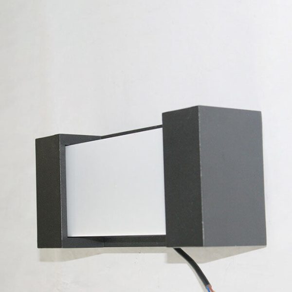 Modern Simple Square Acrylic Outdoor Waterproof LED Wall Sconce Lamp - Image 8