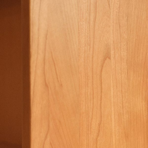Contemporary Retro Solid Wood Cube Nightstand 1-Drawer Storage Cabinet For Bedroom - Image 7