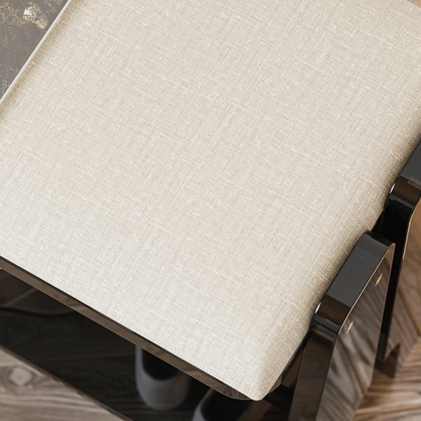 Modern Minimalist Long Rectangle Cotton Linen Acrylic Shoe Storage 2/3 Tier For Entryways - Image 9