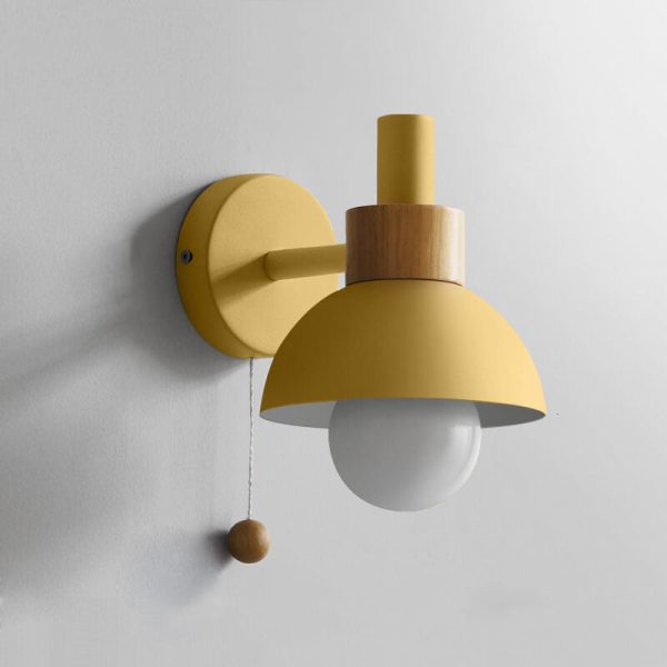 Nordic Macaron Globe 1-Light Wall Sconce Lamp - Image 16