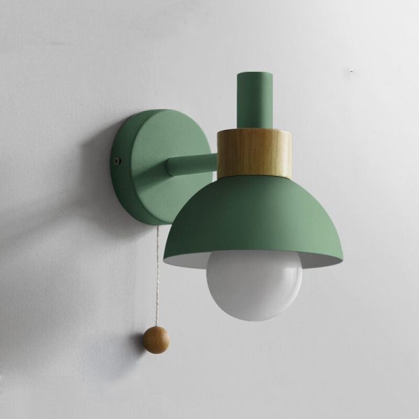 Nordic Macaron Globe 1-Light Wall Sconce Lamp - Image 18