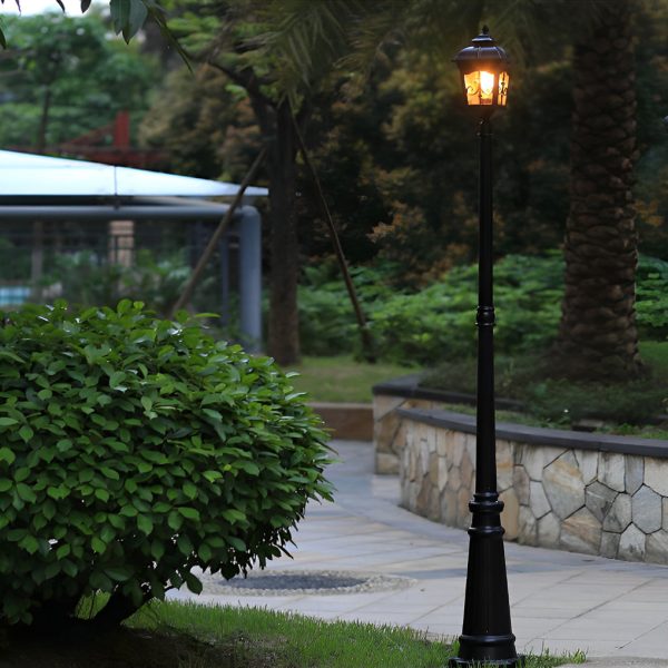 Retro Minimalist LED Waterproof European Style Garden Lamp Post Lights - Image 3