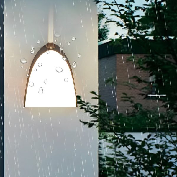 Creative LED Waterproof Aluminum Black Modern Outdoor Wall Sconce Lighting - Image 3