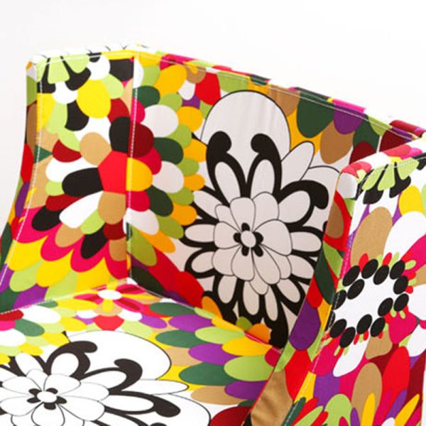 Modern Art Deco Square Fabric PC Dining Chair Backrest Armless For Dining Room - Image 5