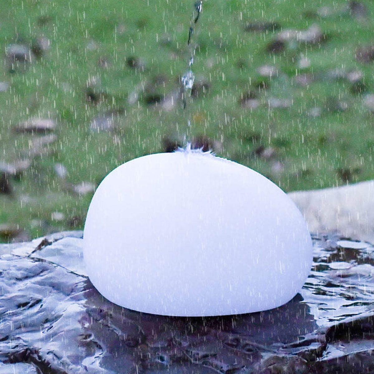 Solar Waterproof PE Spherical LED Outdoor Decorative Lawn Light - Image 13