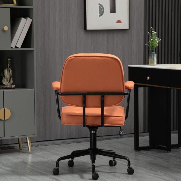 Contemporary Scandinavian Fabric Wood Sponge SGS Steel Nylon Square Desk Chair Backrest Armrest Adjustable For Home Office - Image 9